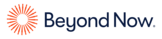 Beyond Now Logo Blue Text PNG