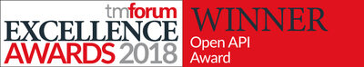 TM Forum Open API Excellence Awards Winner